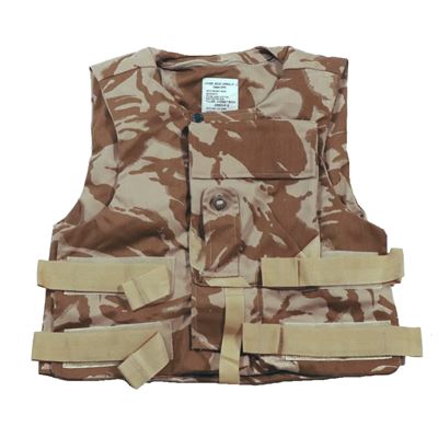 Vest British FLAK trainer DPM DESERT used