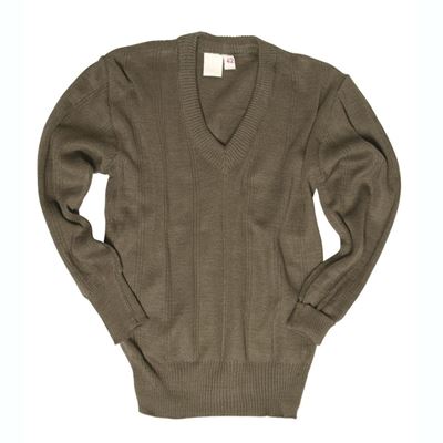 NVA sweater V-neck OLIVE NEW