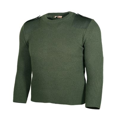 Sweater FRENCH woolen GREEN used