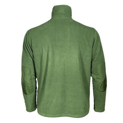 Sweatshirt FLEECE Greek 3/4 zip GREEN used