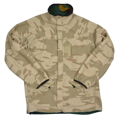 Belgian reversible fleece jacket used