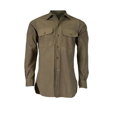 Used GREEK field shirt, GREEN