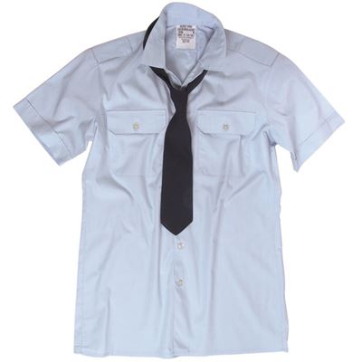 Shirt bussiness BW short sleeve blue feature