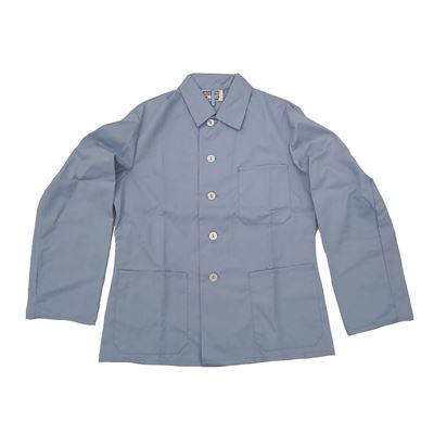 San-Personnel long-sleeved work jacket LIGHT BLUE