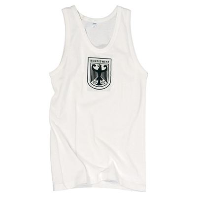 BW tank top with eagle WHITE orig. used (size M)