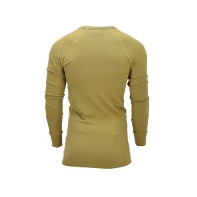 Dutch long sleeve shirt BROWN used Dutch Army 91123100 2