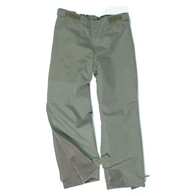 Used Warm BW Pants Full Zipper Leg GREEN