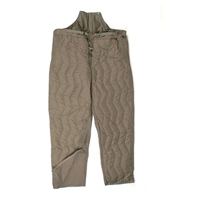 Insert into BW quilted pants OLIVE used