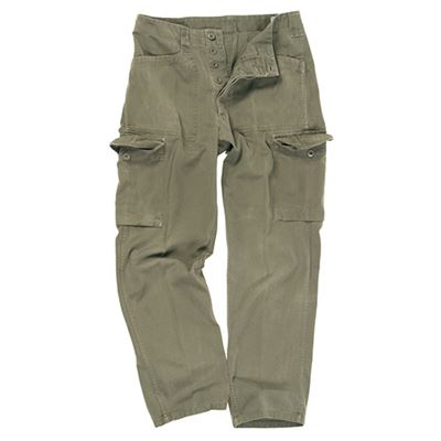 AUSTRIAN Field Pants OLIVE used (up to 80 cm band) | MILITARY RANGE