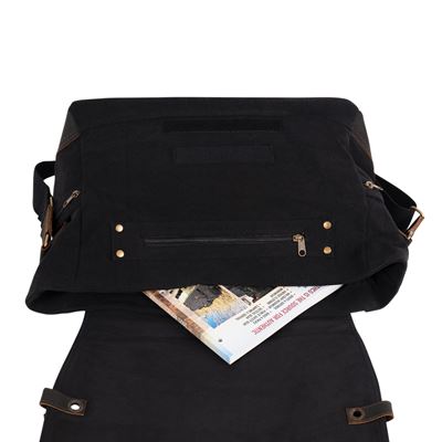 Shoulder Bag VINTAGE B-15 PILOT MESSENGER BLACK ROTHCO 9117 3