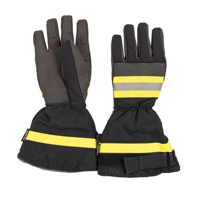 BW Feuerwehr GORETEX firefighting gloves, used