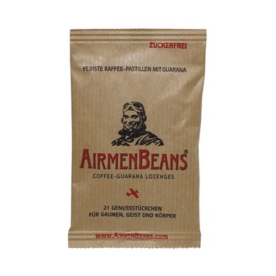 AirmenBeans® caffeinated coffee lozenges pack of 21
