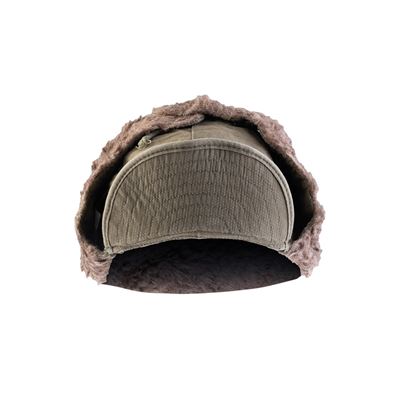 US GI original 1950 winter field cap, used