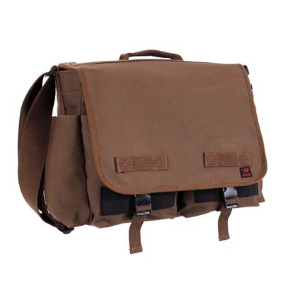 Concealed Carry Messenger Bag Earth Brown