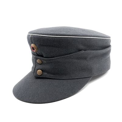 BW mountain cap for officers with cockade GREY
