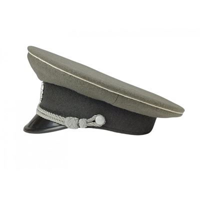 Original NVA Officer's Cap – GREY / white trim NVA/DDR Army 91244266 2