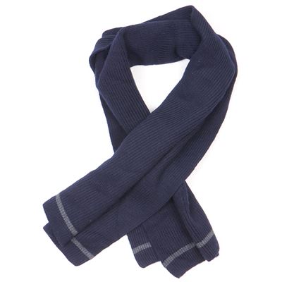 Used BW Scarf Wool BLUE I
