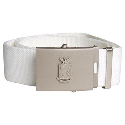 Used Belt ITALIAN Police with 2 Pouches WHITE