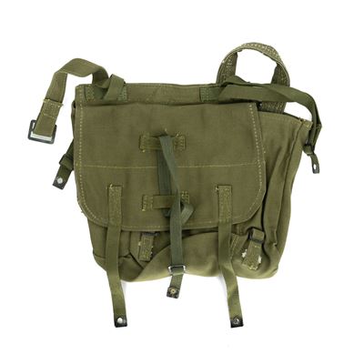 Shoulder bag "BREADER" Romanian linen used Romanian Army 91370830 2