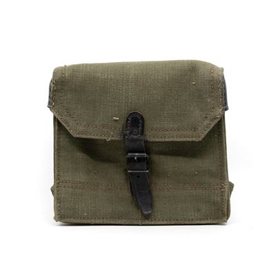 FRENCH SHOULDER CANVAS BAG USED