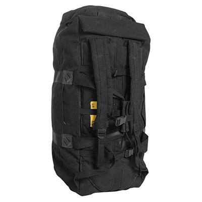 British shipping bag with straps TACTICAL BLACK