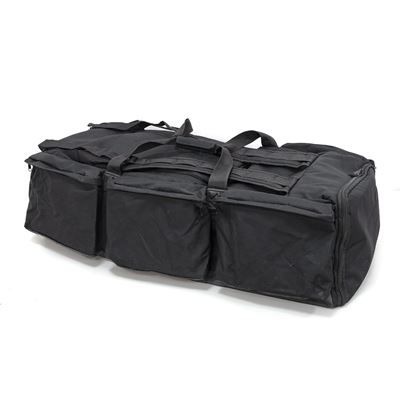 Used BRITISH Bag/Backpack Large 3 Side pockets BLACK