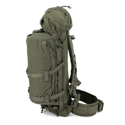BW SNIGEL DAYPACK EINSATZSYSTEM backpack including side pockets GREEN used Bundeswehr 91404325 2