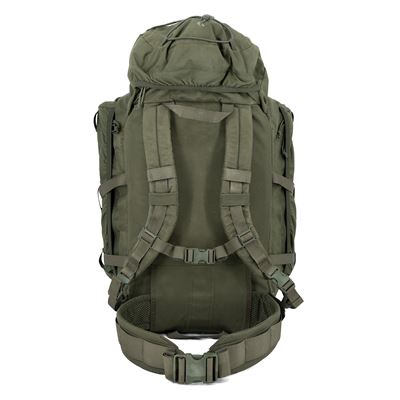 BW SNIGEL DAYPACK EINSATZSYSTEM backpack including side pockets GREEN used Bundeswehr 91404325 3