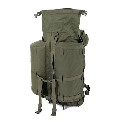 BW SNIGEL DAYPACK EINSATZSYSTEM backpack including side pockets GREEN used Bundeswehr 91404325 4