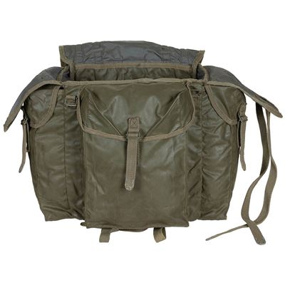 Backpack French F-1 with Pouches small OLIVE used