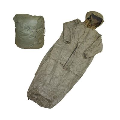 Spacák BW dvojdíl.s rukávama ZELENÝ použitý