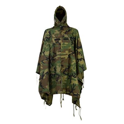 Poncho US WOODLAND GORETEX used
