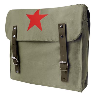 RED CHINA STAR bag over your shoulder health OLIVE