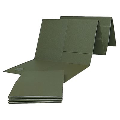BW folding mat 190x55x1 OLIVE used