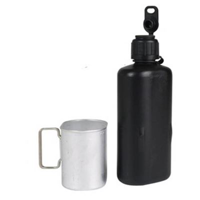 Swiss M84 Field Bottle with cup used