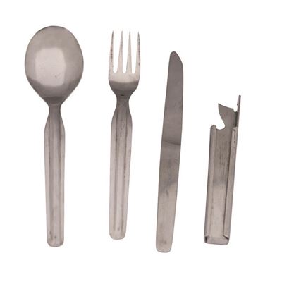 Field cutlery NVA steel 4-piece used