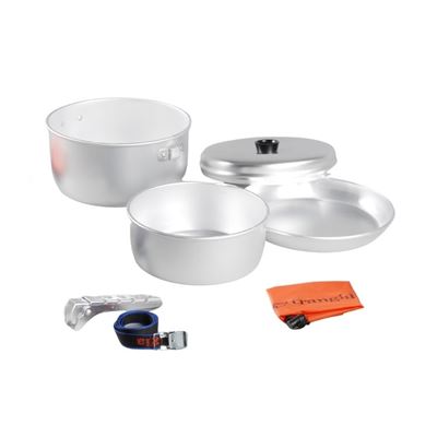 5-piece ALU KSK Trangia cookware set, like new
