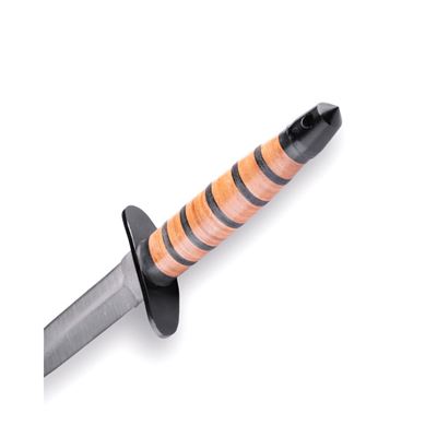 Dagger with leather handle and sheath UTON