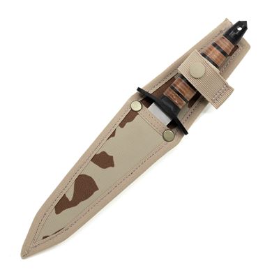 Dagger with leather handle and sheath vz.95 DESERT  91538210 3