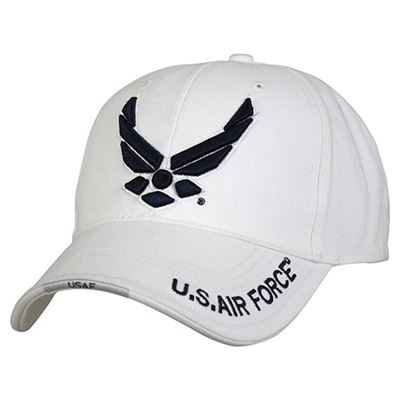 Hat BASEBALL DELUXE AIR FORCE WHITE