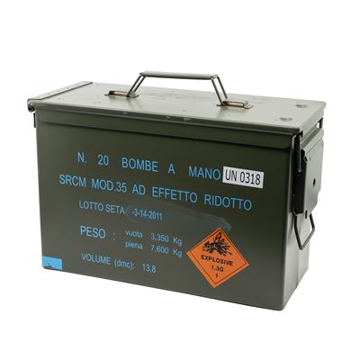 Metal Box for Ammunition BMI 34x23x14 used
