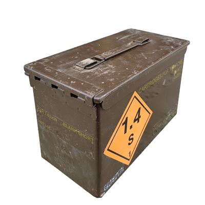 UN0014 M2A1 metal ammunition box medium BROWN second-hand  91592605 2