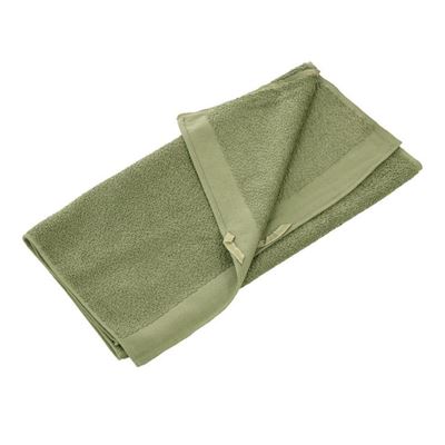 BW GREEN terry towel used