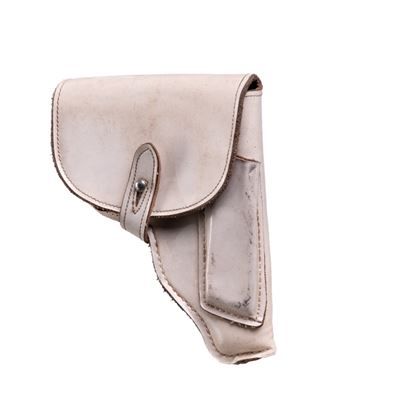 Makarov pistol holster WHITE leather used