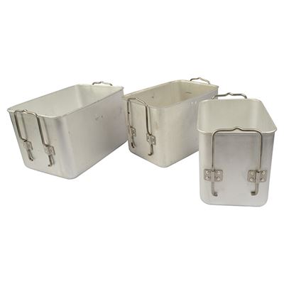 Set of 3 pieces of pots for field kitchen ACR PK-12