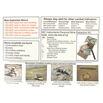 British DPM DESERT marking kit British Army 91819615 4