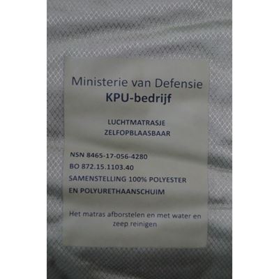 Used Self-inflating sleeping KPU
