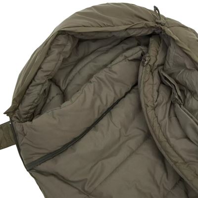 Sleeping bag BRENTA OLIVE ZIP RIGHT CARINTHIA SS91900 10