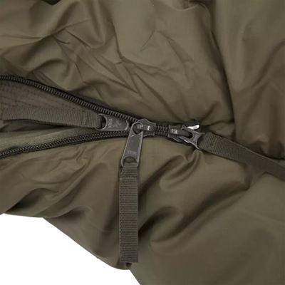 Sleeping bag BRENTA OLIVE ZIP RIGHT CARINTHIA SS91900 9