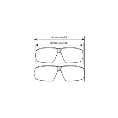 Protective Sunglasses i-3 BLACK UVEX 919002 2